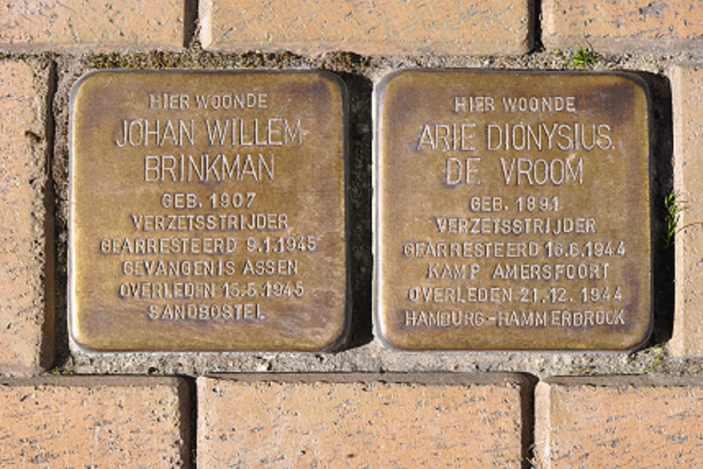 Stolpersteine Marktstraat 16 #1