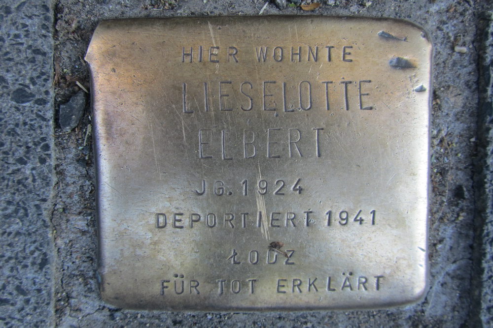 Stolpersteine Bachemer Strae 10 #2