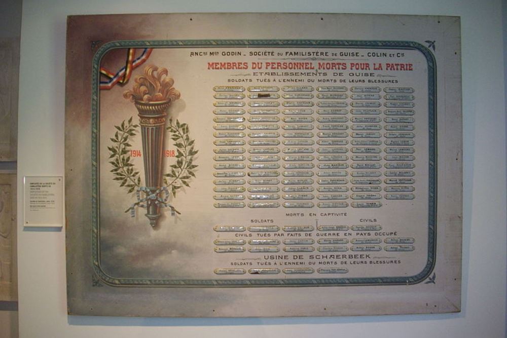 Monument Eerste Wereldoorlog Familistre de Guise #1