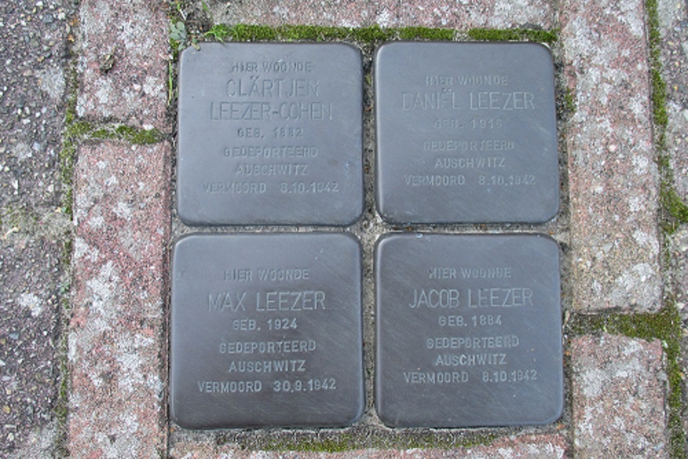 Stolpersteine Westerdiep WZ / Braakhekkeplein