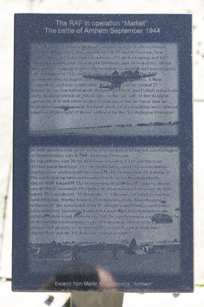 Arnhem Aircrew Memorial #4