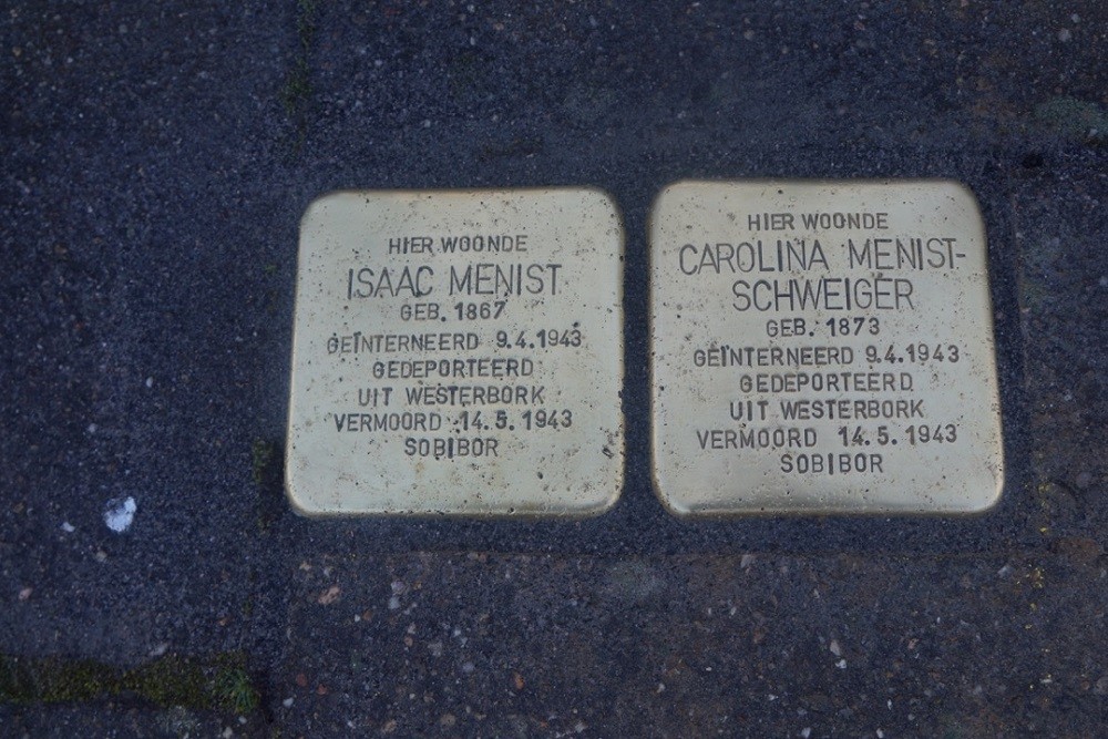 Stolpersteine Bernard IJzerdraadstraat 6 #1