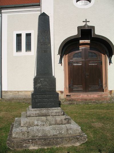 Oorlogsmonument Landgrafroda