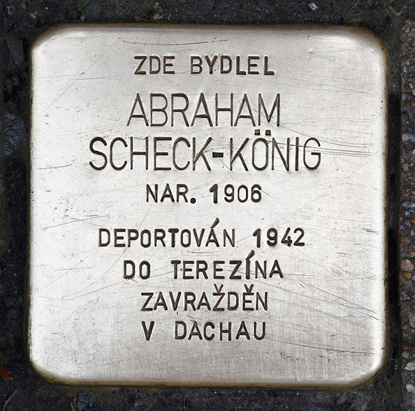 Stolpersteine Dobrovskho 401/16 #2