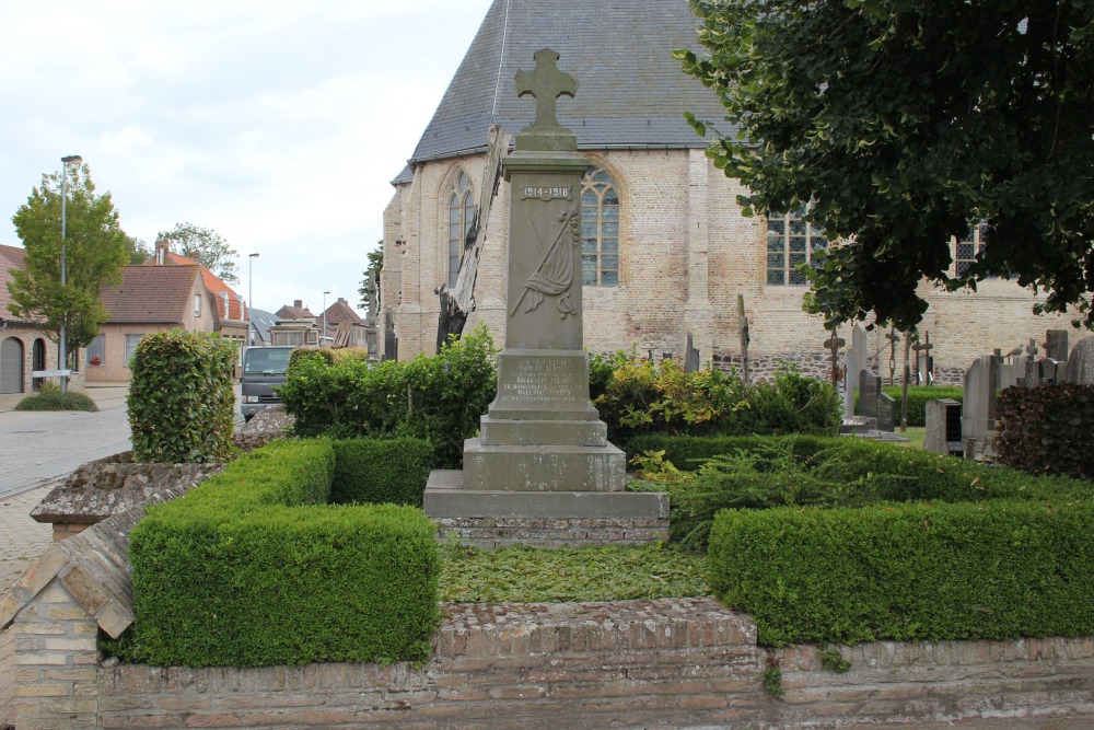 Oorlogsmonument Izenberge	 #1