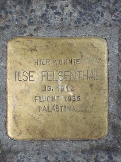 Stolperstein Mönchebergstraße 18 #1