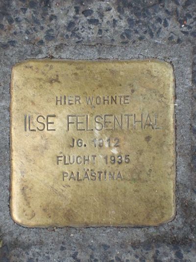 Stolperstein Mnchebergstrae 18