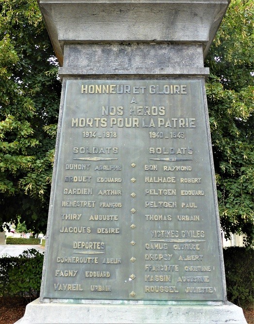 Oorlogsmonument Meix-devant-Virton #3