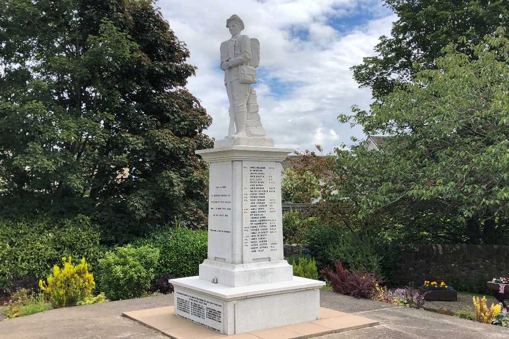 Oorlogsmonument Kirkconnel #3