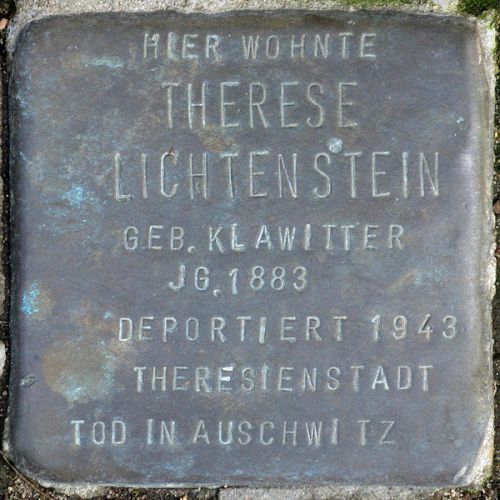 Stolpersteine Pcklerstrae 39-40 #3