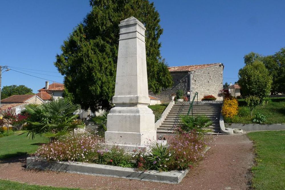 Oorlogsmonument Arthenac