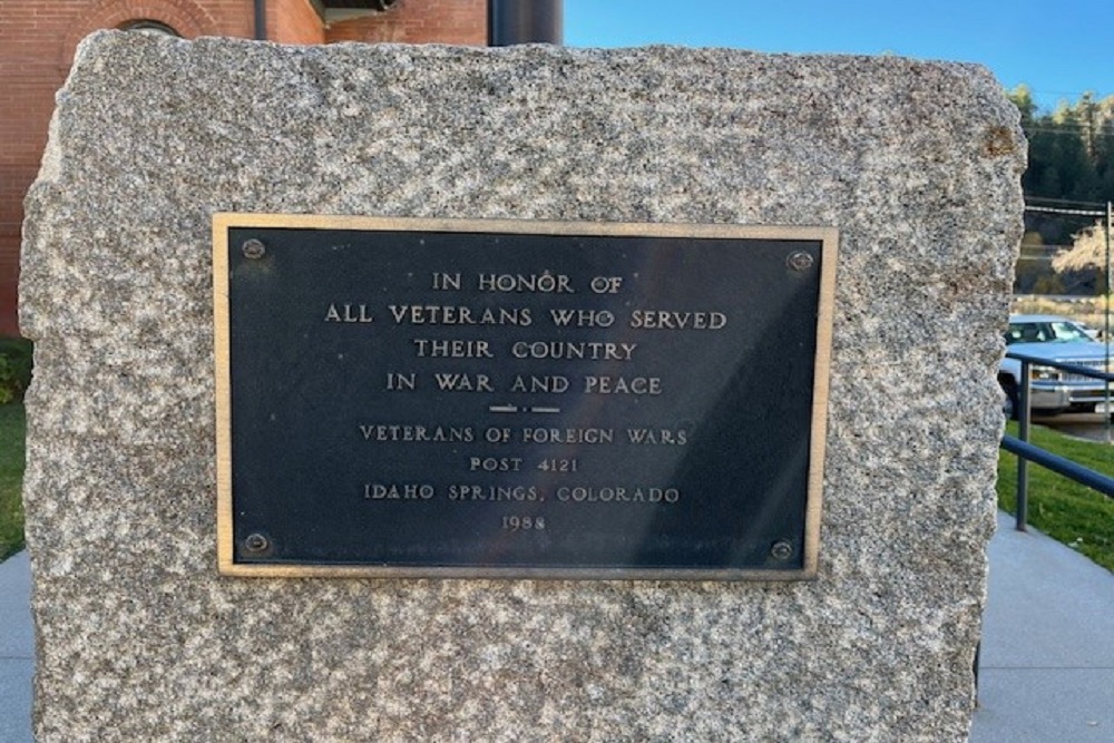 Memorial Veterans Idaho Springs #2