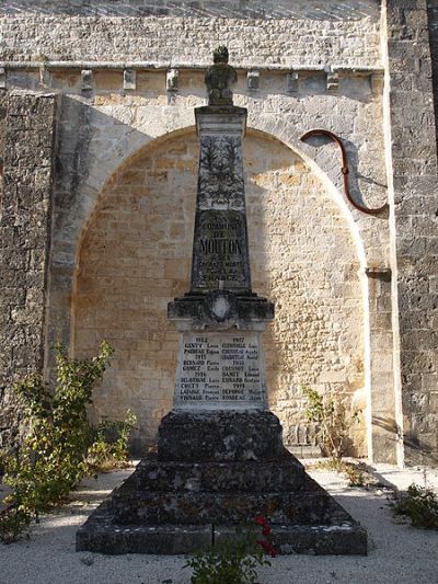 Oorlogsmonument Mouton