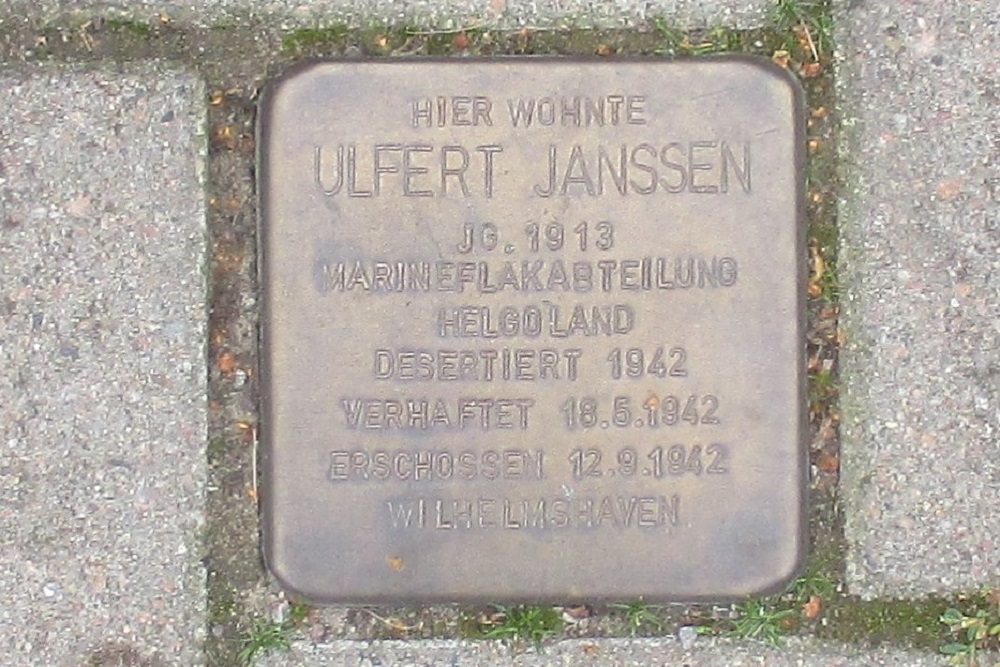 Stolperstein Berumer Strae 15