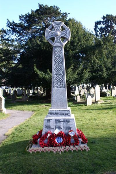 Oorlogsmonument Easton-in-Gordano #1