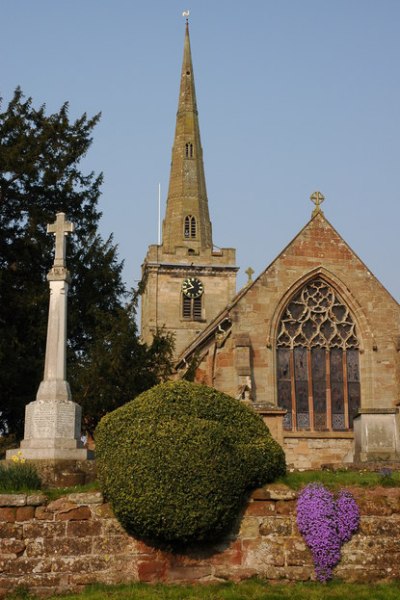 Oorlogsmonument Chaddesley Corbett #1