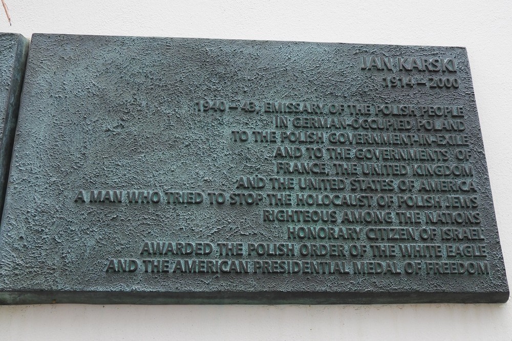Monument Jan Karski Kraków #4