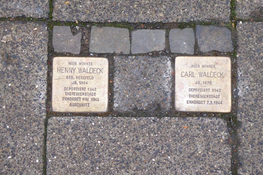 Stumbling Stones Rudolf-von-Langen-Straße 42
