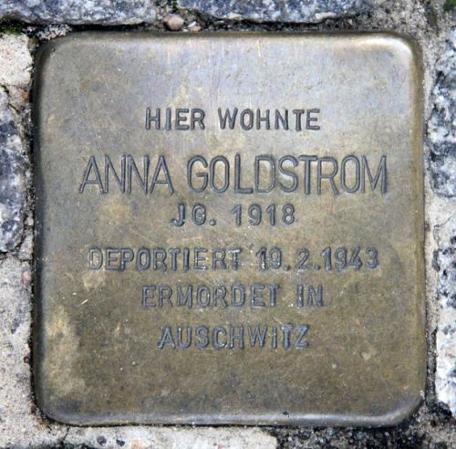 Stolpersteine Uhlandstrae 182 #1