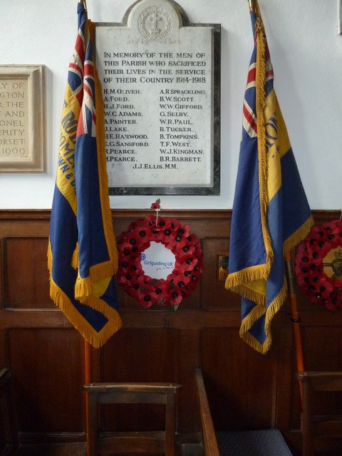 War Memorial St. Mary the Virgin Church Puddletown #1