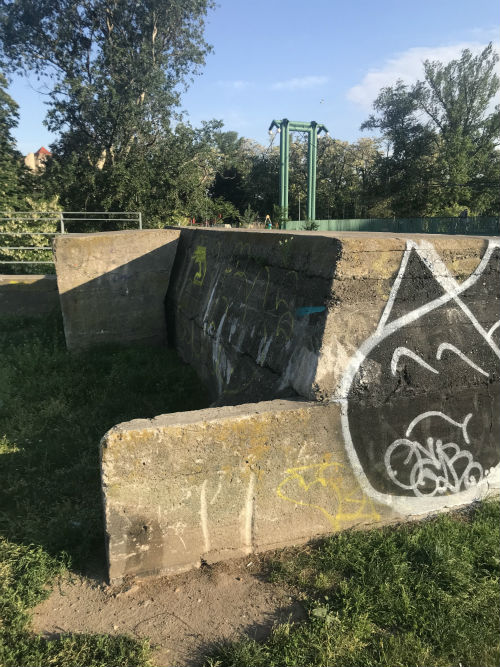 Festung Breslau - German FLAK Emplacement #2