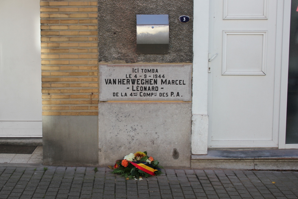 Gedenkteken Marcel Vanherweghen Rebecq-Rognon #1