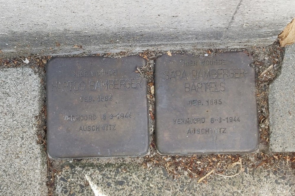 Stolpersteine Tilanusstraat 67 #1