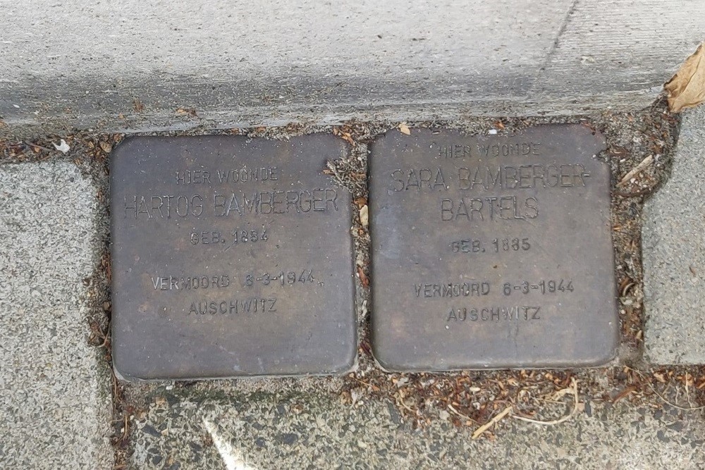 Stolpersteine Tilanusstraat 67 #1