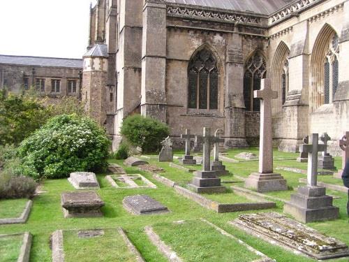 Oorlogsgraf van het Gemenebest Wells Cathedral Cemetery #1