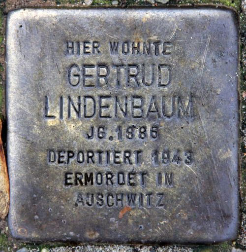 Stolpersteine Schtzallee 45 #3