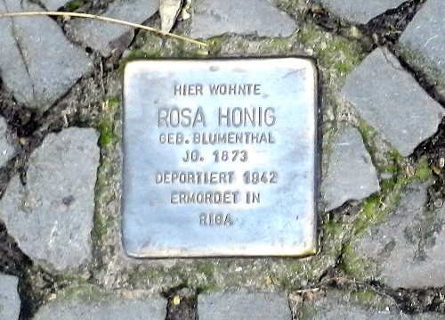 Stolpersteine Varziner Strae 9 #2