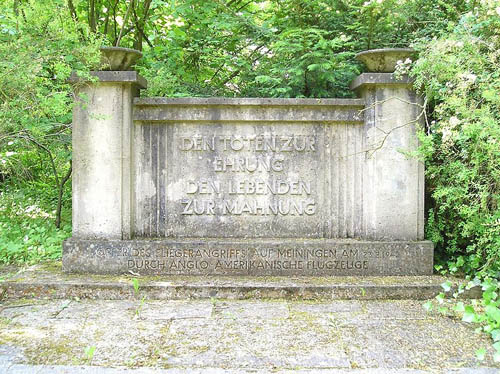 Graves Victims Bombardment Meiningen #2