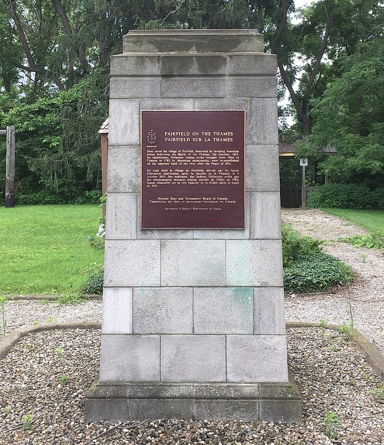 Monument Verwoesting Fairfield on the Thames #1