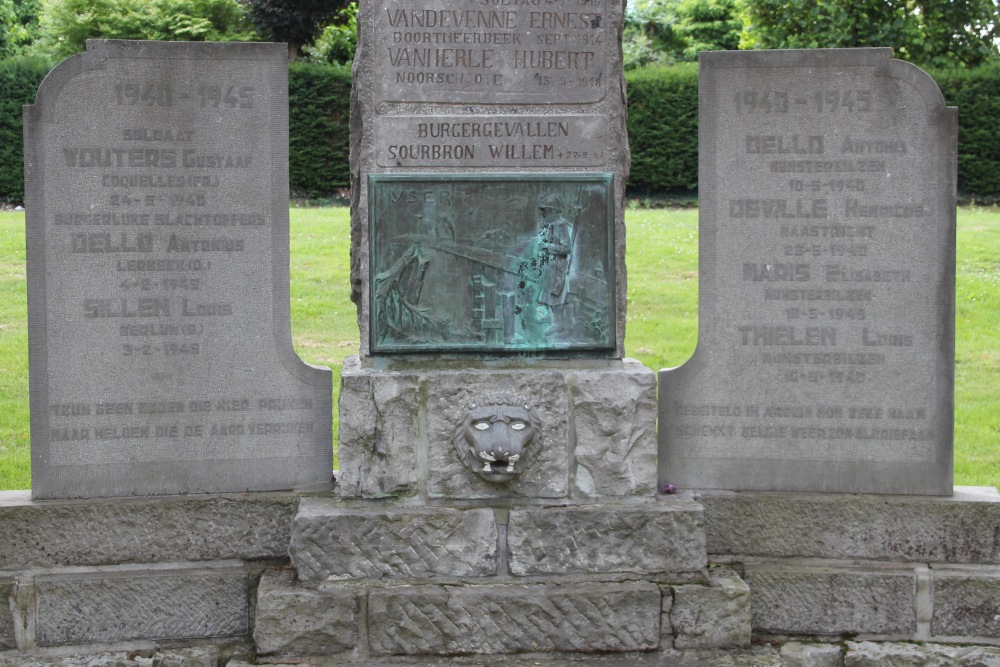 Oorlogsmonument Munsterbilzen #3