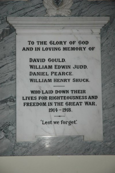 War Memorial St. John the Baptist Church #1