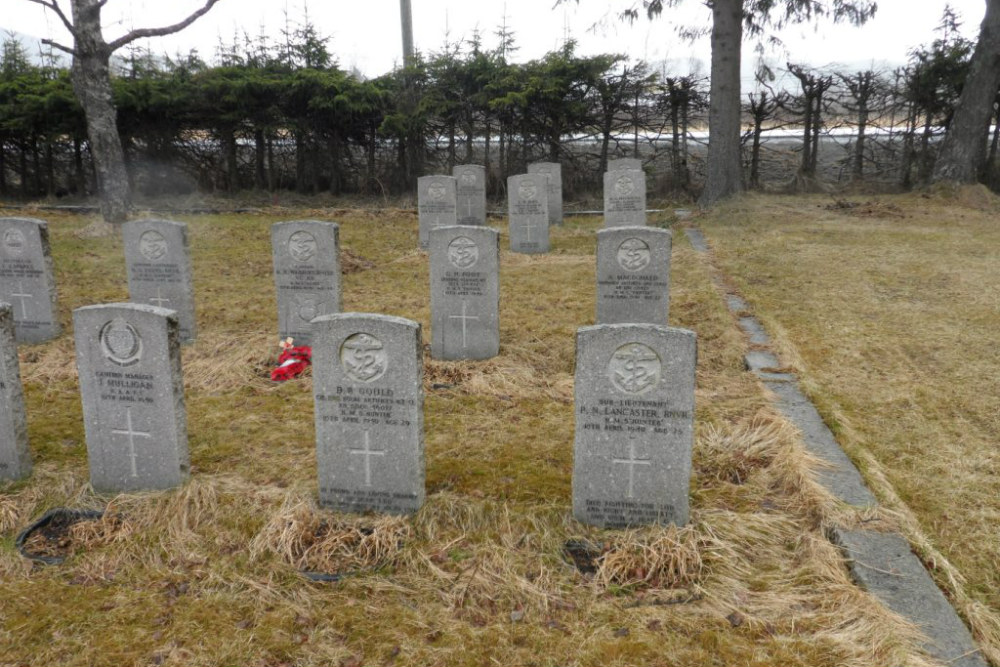 Oorlogsgraven van het Gemenebest Nieuwe Begraafplaats Ballangen #1
