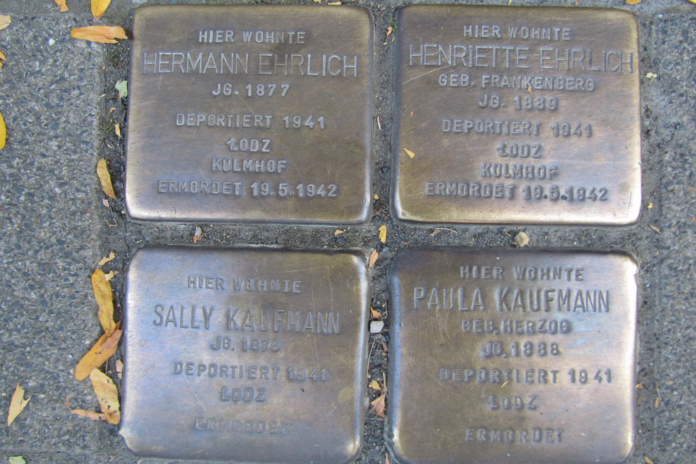 Stolpersteine Nubaumerstrae 7 #5