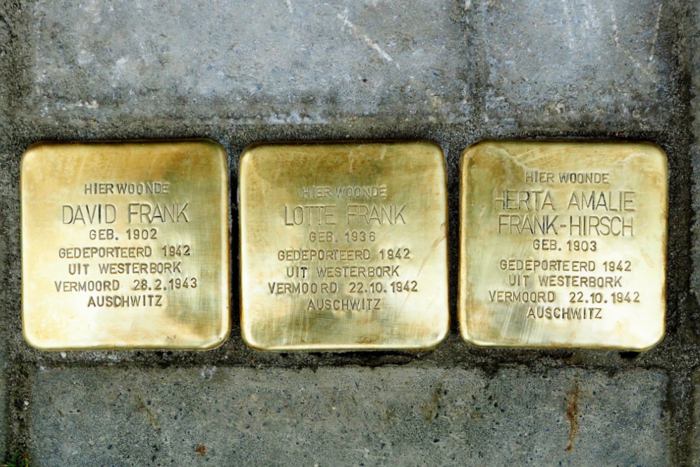 Stolpersteine Brinkgeverweg 120 (was 62) #1