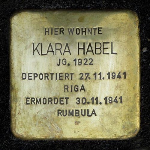 Stolpersteine Marienstraße 27
