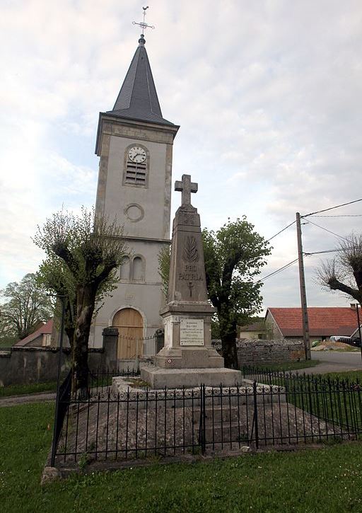 Oorlogsmonument Montmahoux #1