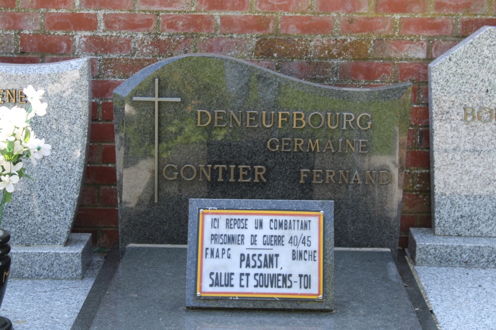 Belgische Graven Oudstrijders Estinnes-au-Mont #4