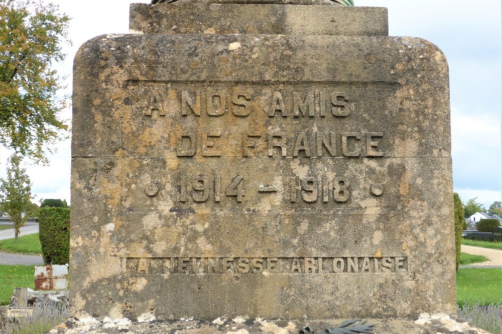 Frans Monument Begraafplaats Arlon #3