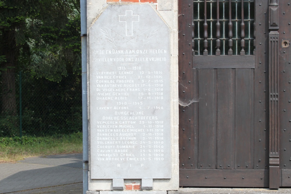 War Memorial Remembrance Chapel Bachte-Maria-Leerne #3