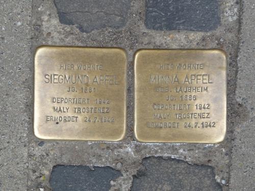 Stumbling Stones Budapester Straße 19 #1