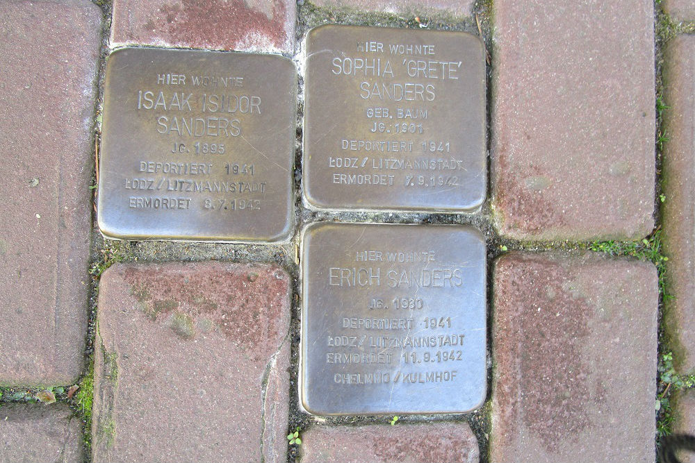 Stumbling Stones Bahnhofstraße 77 #1