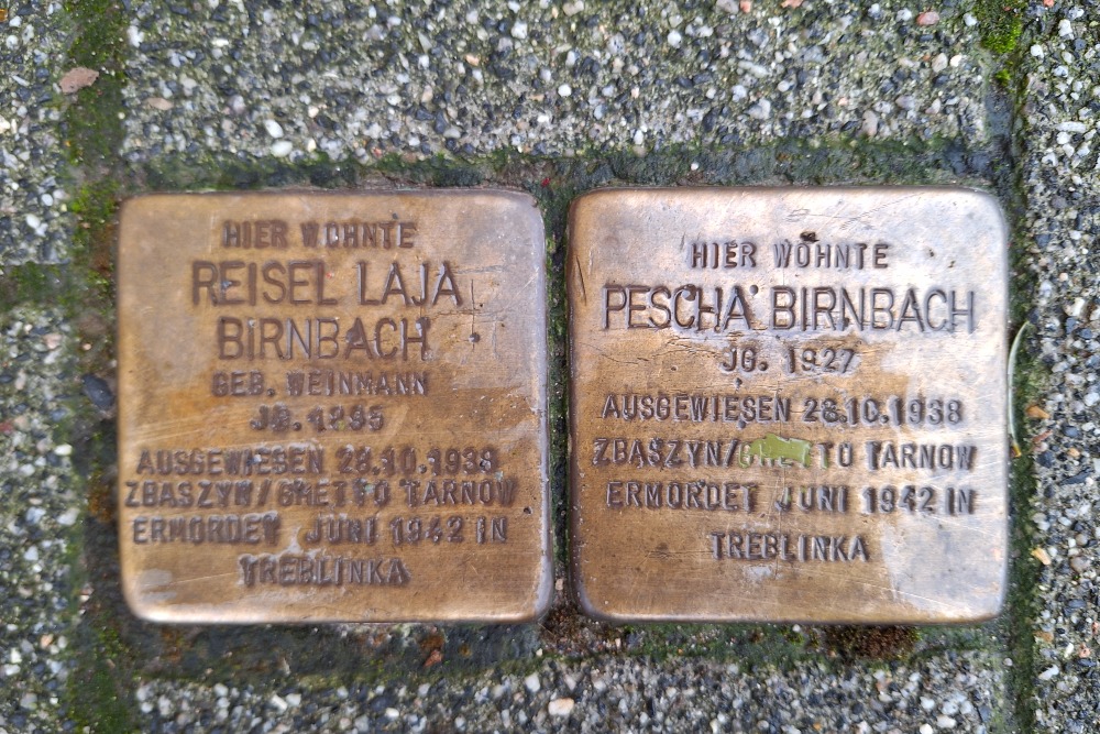 Stolpersteine Rathausufer 18