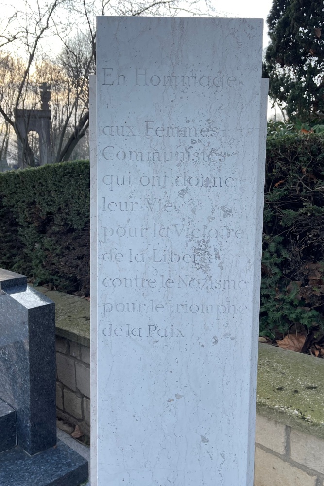 Monument Gedeporteerde Communistische Vrouwen #2