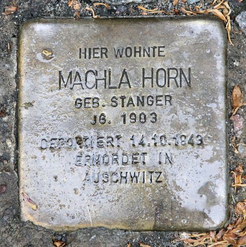 Stolpersteine Grobeerenstrae 92 #2