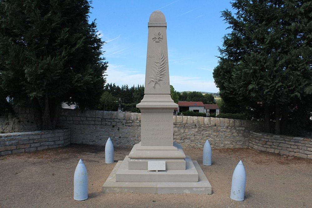 Oorlogsmonument Saint-Albain