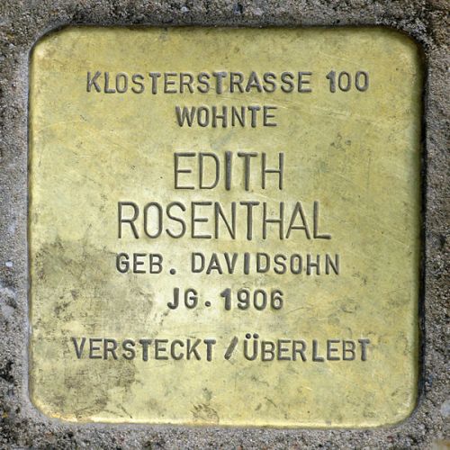 Stolpersteine Karl-Liebknecht-Straße 9 #3